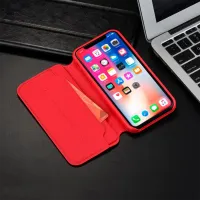 Чехол для смартфона Apple iPhone X Hoco/ Flip Cover/ Экокожа/ Красный photo 4