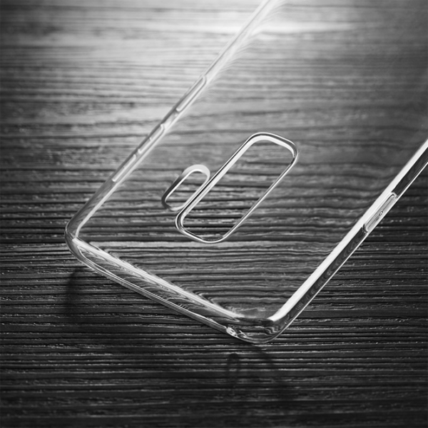 Чехол для смартфона Samsung Galaxy S9 Plus Hoco/ Back/ TPU/ Белый Прозрачный photo 2 Чехол для смартфона Samsung Galaxy S9 Plus Hoco/ Back/ TPU/ Белый Прозрачный photo 2