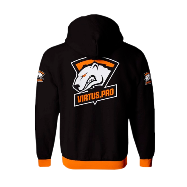 Hanorac  Virtus.pro Zipped  Black/ M photo 2 Hanorac  Virtus.pro Zipped  Black/ M photo 2