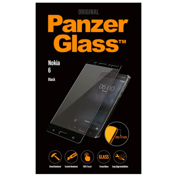 Защитное стекло Nokia 6 PanzerGlass / 2.5D photo 2