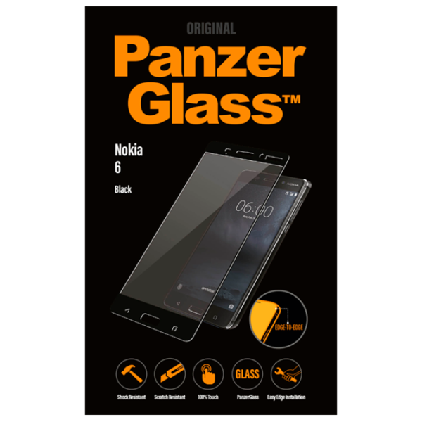 Защитное стекло Nokia 6 PanzerGlass / 2.5D photo 2