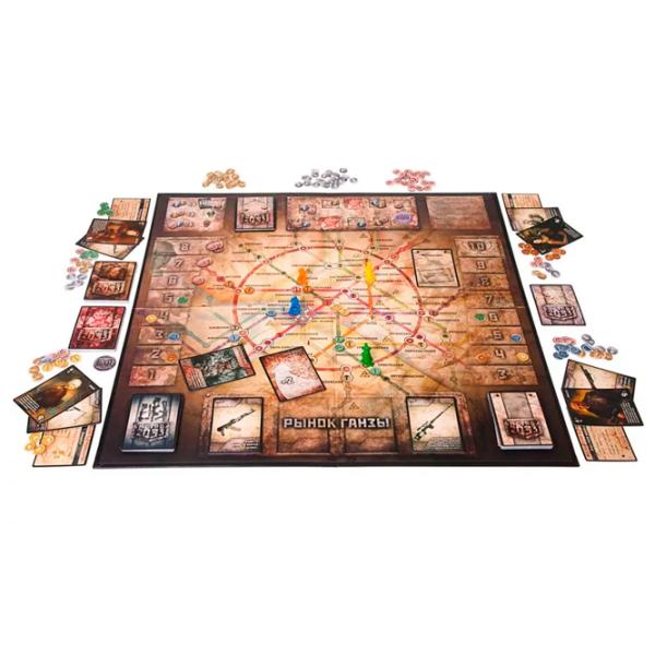 Настольная игра Hobby World Второе издание Metro 2033/ Серый Коричневый photo 4