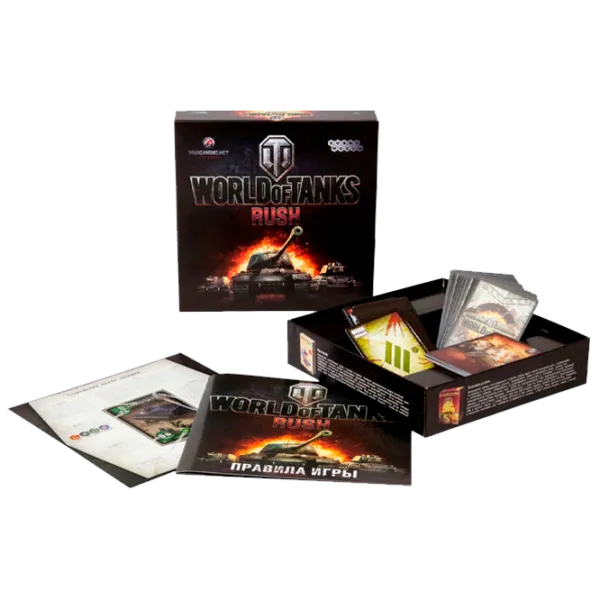 Настольная игра Hobby World Rush 2 World of Tanks/ Желтый Черный photo 2