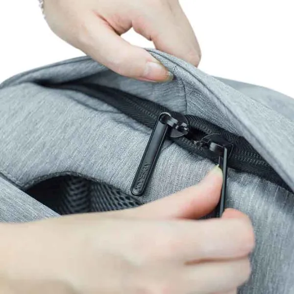 Рюкзак XD-Design Bobby XL anti-theft 17.3"/ Черный Серый/ 15 л photo 5
