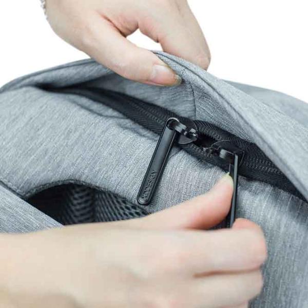 Рюкзак XD-Design Bobby XL anti-theft 17.3"/ Черный Серый/ 15 л photo 5