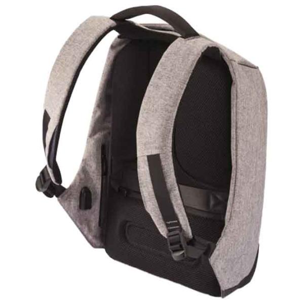 Рюкзак XD-Design Bobby XL anti-theft 17.3"/ Черный Серый/ 15 л photo 6