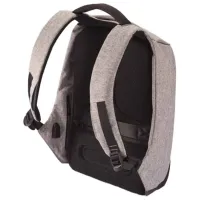 Рюкзак XD-Design Bobby XL anti-theft 17.3"/ Черный Серый/ 15 л photo 6