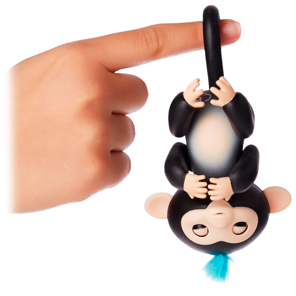 Интерактивная игрушка Fingerlings Monkey 33088001 6+/ Черный photo 3