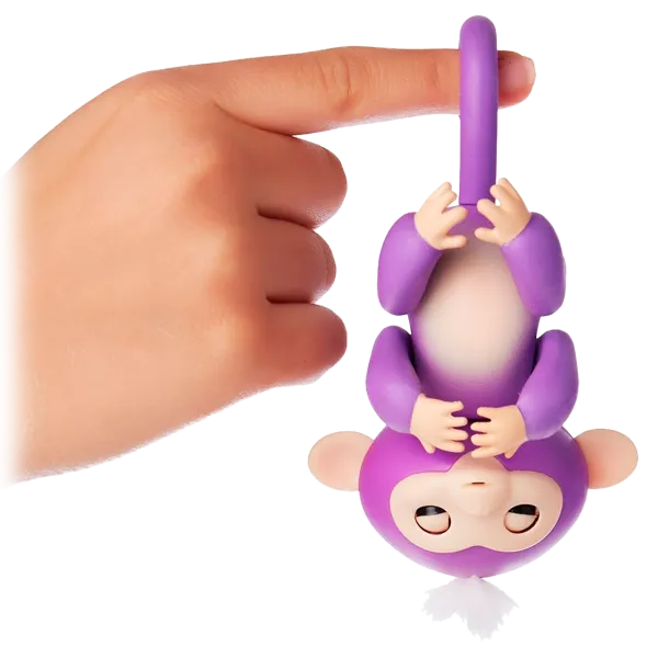Интерактивная игрушка Fingerlings Monkey 33088002 6+/ Пурпурный photo 3