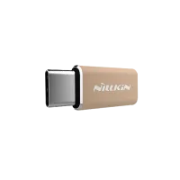 Adapter MicroUSB to Type C/ Gold photo 2