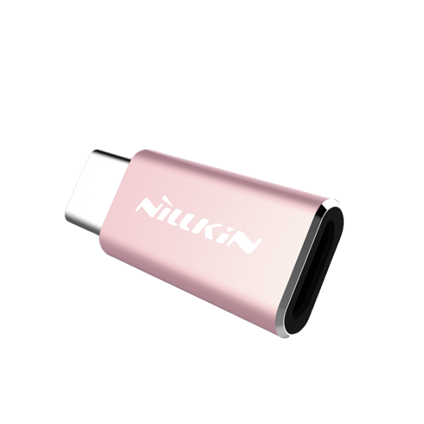 Адаптер Adapter Micro to Type C Розовый photo 3 Адаптер Adapter Micro to Type C Розовый photo 3