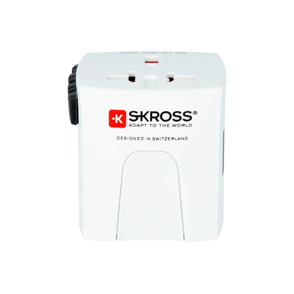 Adapter SKross (302830) World MUV Micro USB/ 2.4 A/ White photo 2