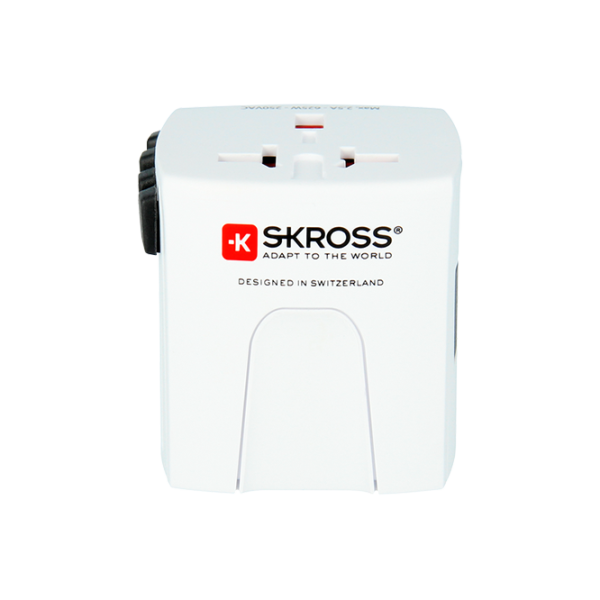 Adapter SKross (302830) World MUV Micro USB/ 2.4 A/ White photo 2