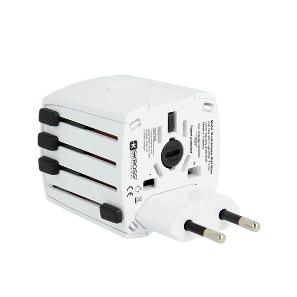 Adapter SKross (302830) World MUV Micro USB/ 2.4 A/ White photo 3
