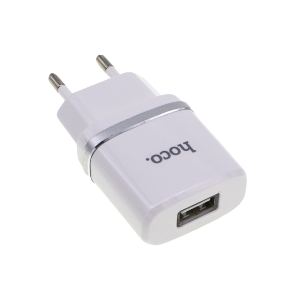 Сетевой адаптер Hoco C11 1А/ Белый photo 2 Сетевой адаптер Hoco C11 1А/ Белый photo 2