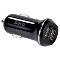 Adapter auto Hoco Z1 2.1 A/ Black photo 3