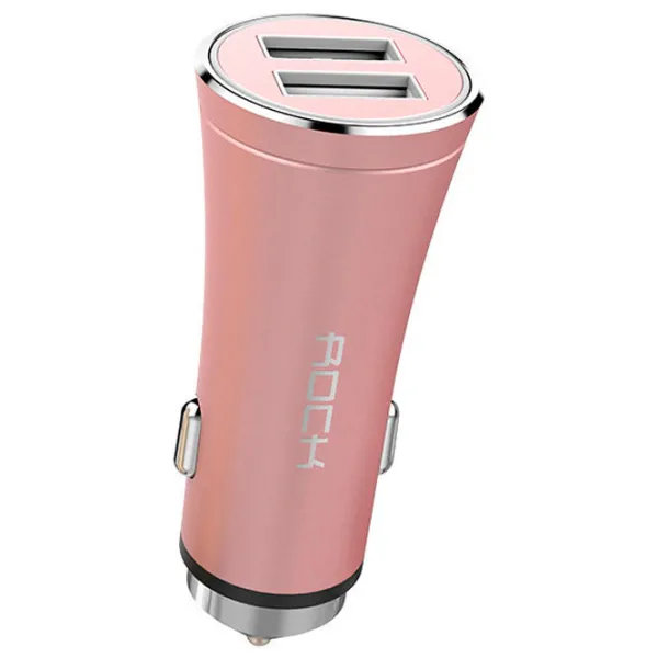 Adapter auto Rock H1 with hammer 2.4 A/ Pink photo 2