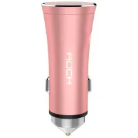 Adapter auto Rock H1 with hammer 2.4 A/ Pink photo 3