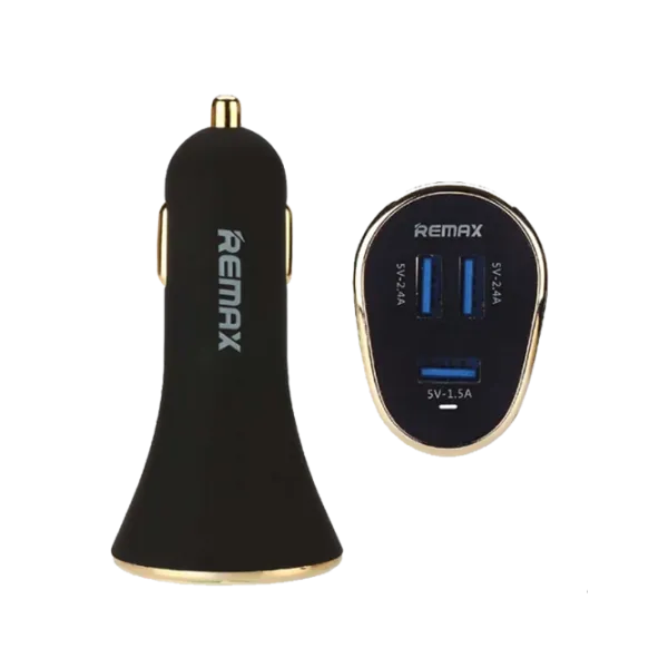 Адаптер Remax RCC302 Автомобильный/ 6.3 A/ Черный photo 2
