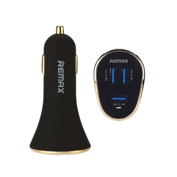 Адаптер Remax RCC302 Автомобильный/ 6.3 A/ Черный photo 2