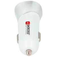 Adapter auto SKross Plus QC 3.4 A/ White photo 3