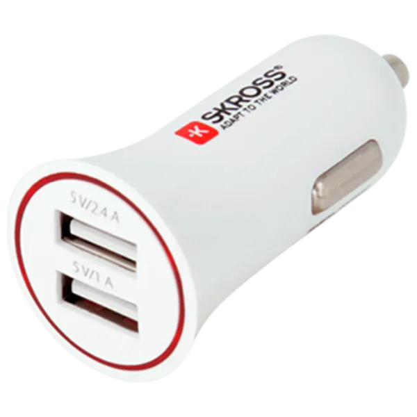 Adapter auto SKross Plus QC 3.4 А/ Белый photo 4