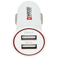 Adapter auto SKross Plus QC 3.4 A/ White photo 5