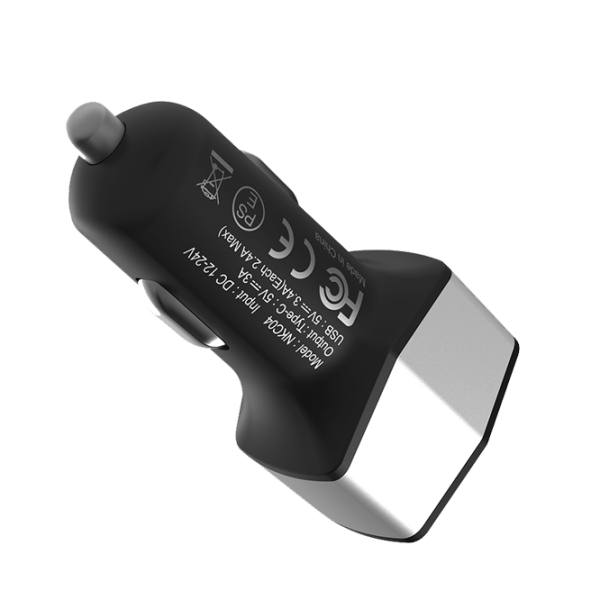 Адаптер Nillkin Celerity Автомобильный/ 3 A/ Серебристый photo 2