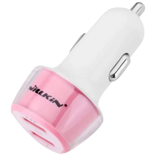Adapter auto Nillkin Jelly 2.4 А/ Розовый photo 2