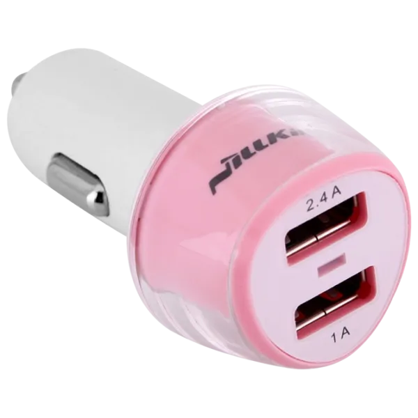Adapter auto Nillkin Jelly 2.4 А/ Розовый photo 3