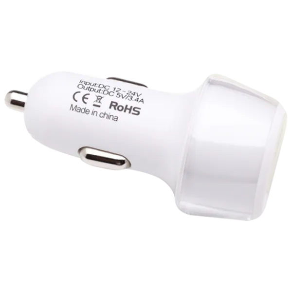 Adapter auto Nillkin Jelly 2.4 A/ White photo 2