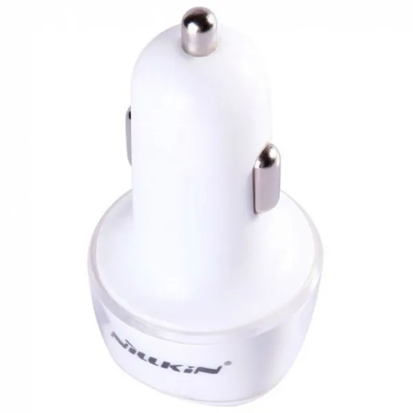 Adapter auto Nillkin Jelly 2.4 A/ White photo 4