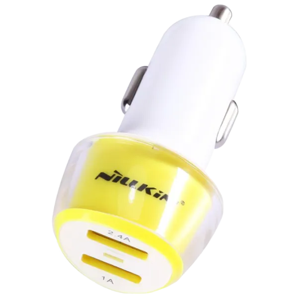 Adapter auto Nillkin Jelly 2.4 A/ Yellow photo 2