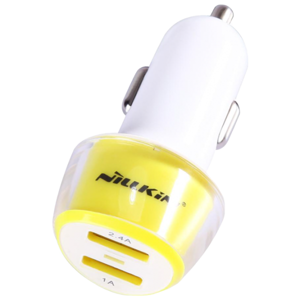 Adapter auto Nillkin Jelly 2.4 A/ Yellow photo 2