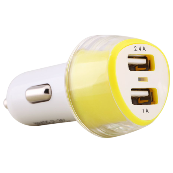Adapter auto Nillkin Jelly 2.4 A/ Yellow photo 3