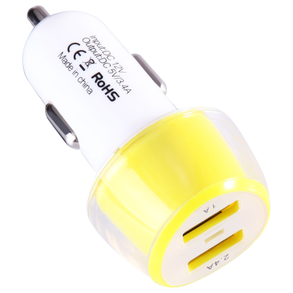 Adapter auto Nillkin Jelly 2.4 A/ Yellow photo 4