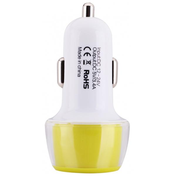 Adapter auto Nillkin Jelly 2.4 A/ Yellow photo 5