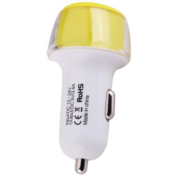 Adapter auto Nillkin Jelly 2.4 A/ Yellow photo 6