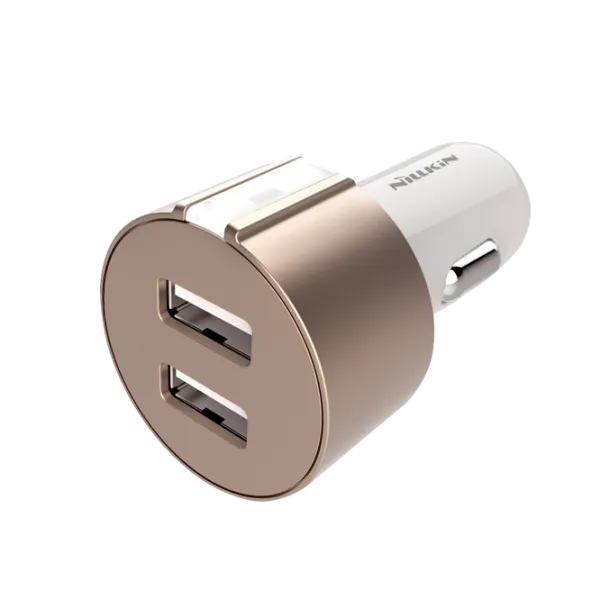 Adapter auto Nillkin  USB Vigor/ 3,4А/ Золотой photo 2 Adapter auto Nillkin  USB Vigor/ 3,4А/ Золотой photo 2