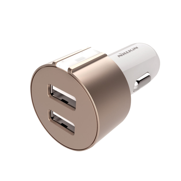 Adapter auto Nillkin  USB Vigor/ 3,4А/ Золотой photo 2 Adapter auto Nillkin  USB Vigor/ 3,4А/ Золотой photo 2