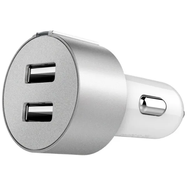 Încărcător auto Nillkin Vigor 3.4 A/ Silver photo 2