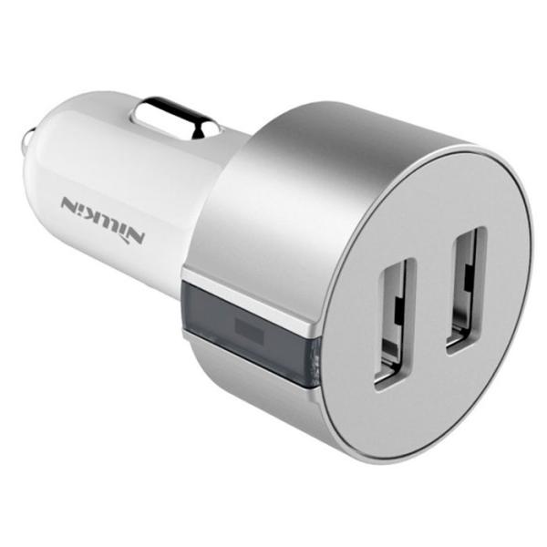 Încărcător auto Nillkin Vigor 3.4 A/ Silver photo 4