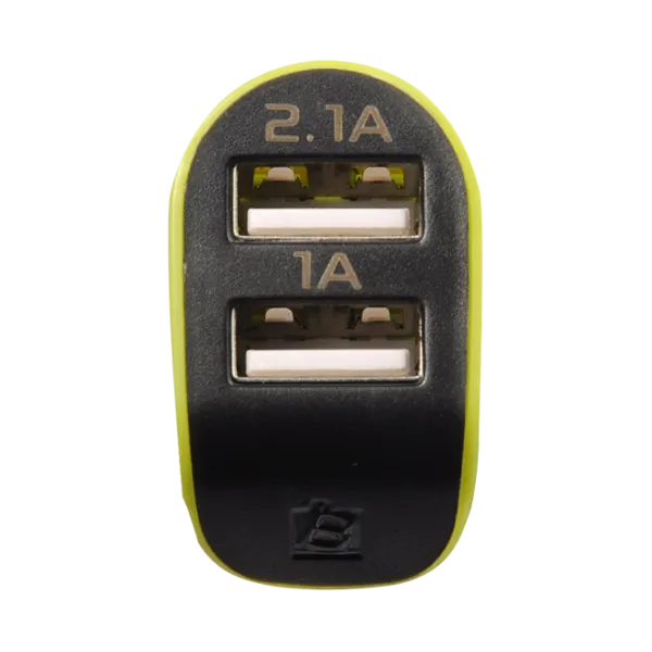 Автомобильный адаптер USB F Series  Baseus 2A/ Зелёный photo 4 Автомобильный адаптер USB F Series  Baseus 2A/ Зелёный photo 4