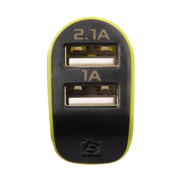 Автомобильный адаптер USB F Series  Baseus 2A/ Зелёный photo 4 Автомобильный адаптер USB F Series  Baseus 2A/ Зелёный photo 4
