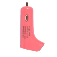 Adapter auto USB F Series Baseus 2A/ Pink photo 2