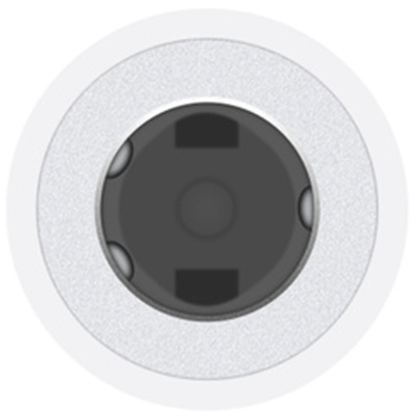 Адаптер MMX62ZM/ A Apple 3.5 mm + Lightning 0.1 м/ Белый photo 3
