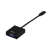 Adapter USB-C - VGA (135727) Hama Black photo 2