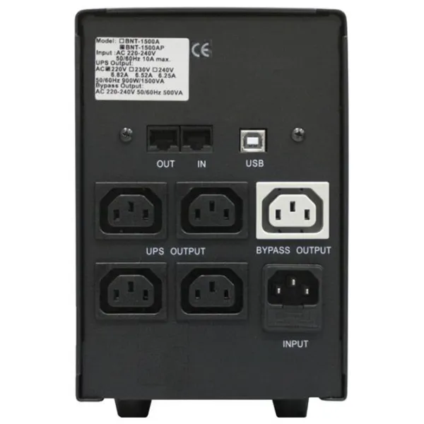 UPS PowerCom BNT-1000AP Black photo 3