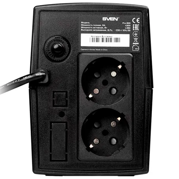 UPS Sven Pro 600 Black photo 3