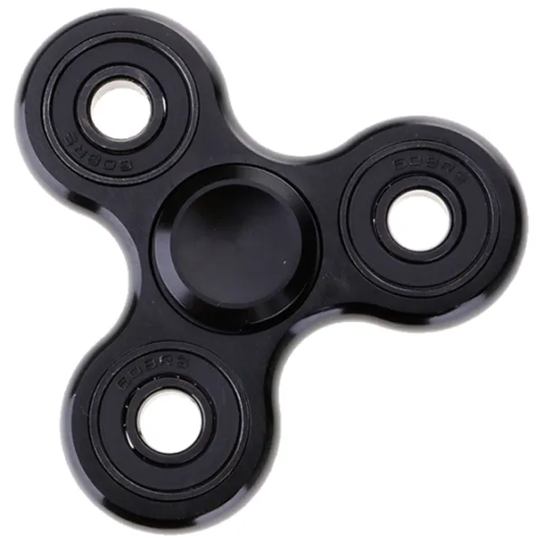 Спиннер Fidget Toys Aluminium Черный photo 2 Спиннер Fidget Toys Aluminium Черный photo 2